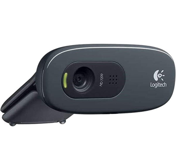 Logitech C270 Widescreen HD Webcam - Black