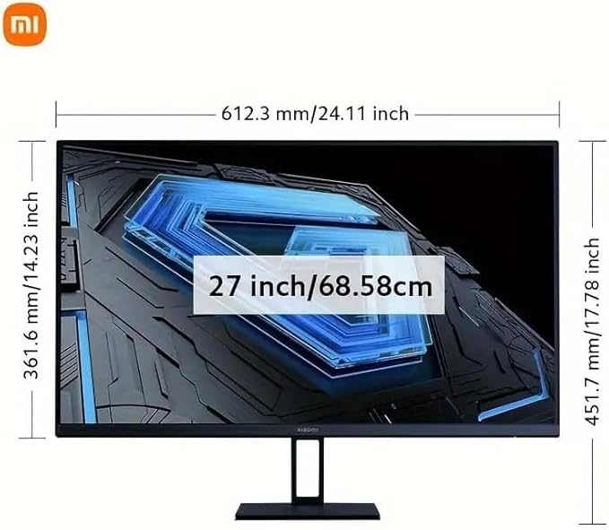 Xiaomi Gaming Monitor G27i, Fast IPS LCD | 165Hz high refresh rate | 1ms GTG