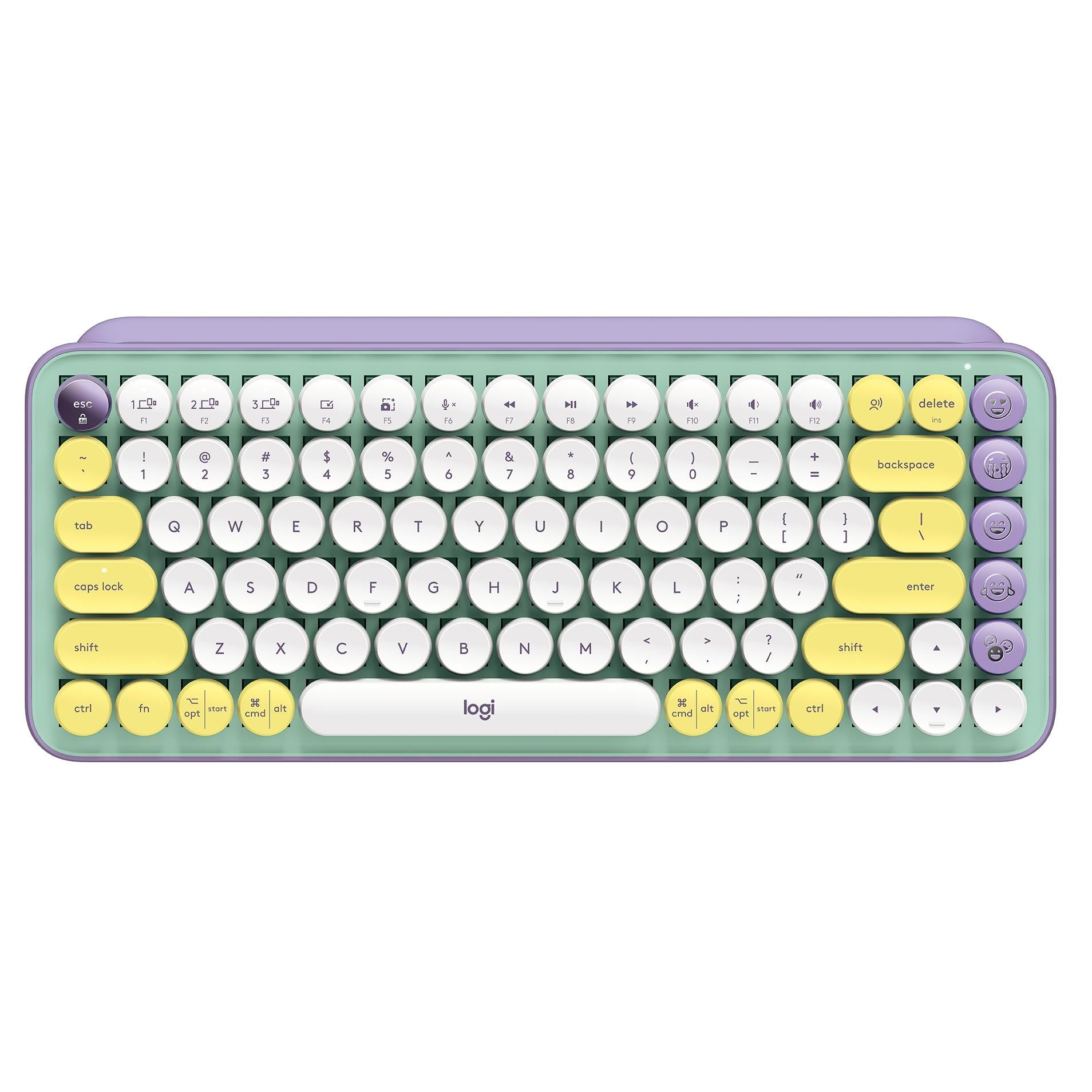 Logitech POP Keys Wireless Mechanical Emoji Keyboard