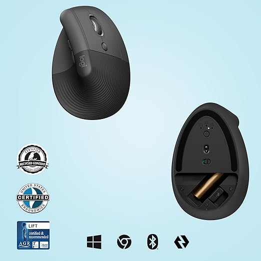 Logitech Lift Vertical Ergonomic Mouse