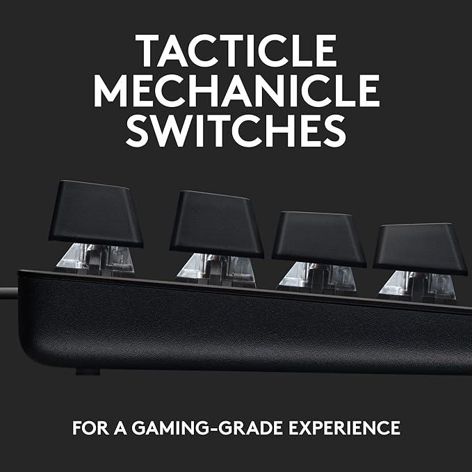 Logitech G413 TKL SE Mechanical Tactile Gaming Keyboard Compact Backlit