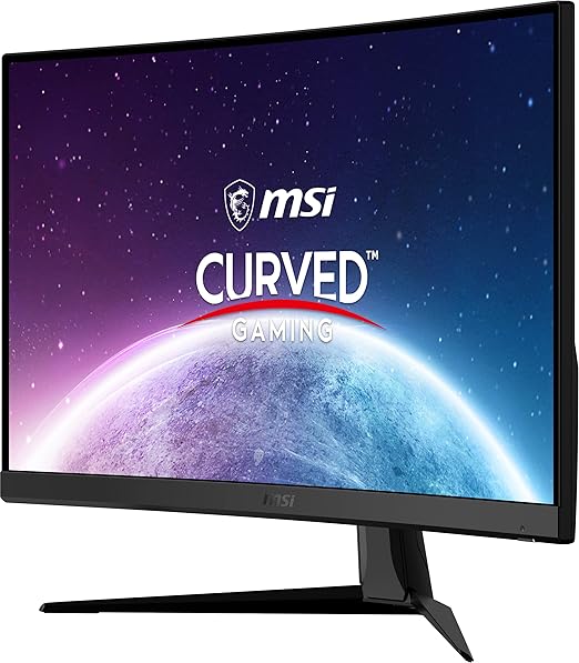 MSI PRO G27C4X 27 Inch FHD Curved Gaming Monitor - Black 3.8 kg