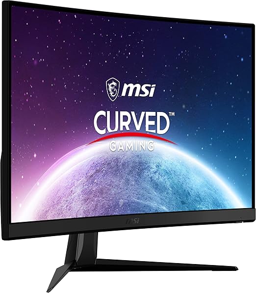 MSI PRO G27C4X 27 Inch FHD Curved Gaming Monitor - Black 3.8 kg