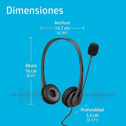 HP Stereo USB Headset G2 KIN