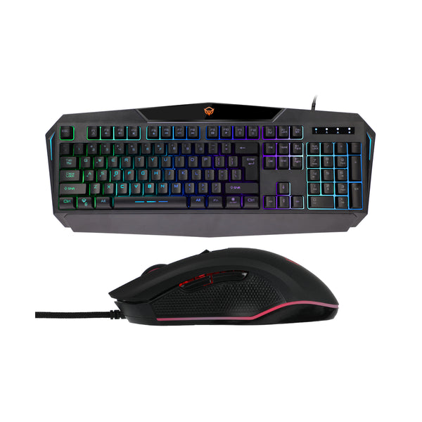 Meetion C510 Backlit Gaming Keyboard And Mouse Combo - Black