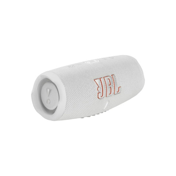 JBL charge 5 Portable Bluetooth Speaker Splash Proof - White