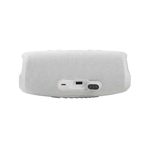 JBL charge 5 Portable Bluetooth Speaker Splash Proof - White