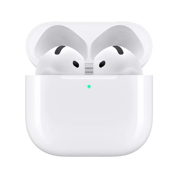 Apple AirPods 4 with Active Noise Cancellation, Up to 30 hours of listening time with the case - White