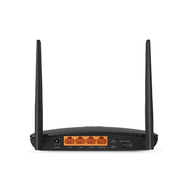 TP-LINK 300 Mbps WI-Fi 4G Router - TL- MR6400 - Black