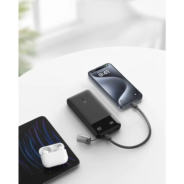 Anker Power Bank (10K,22.5W) - A1388H11 - Black