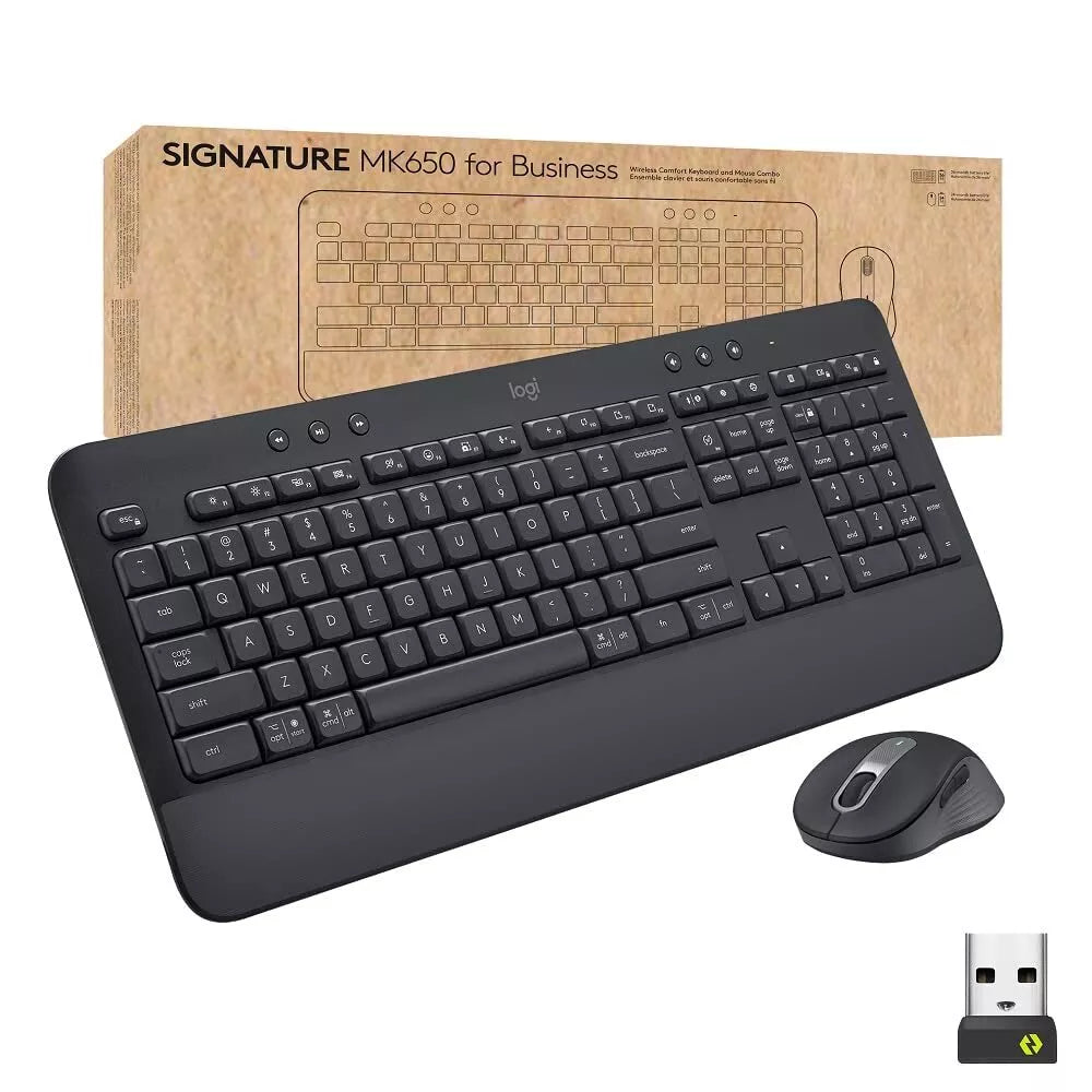 Logitech MK650 Combo for Business, Wireless Mouse & Keyboard ARA