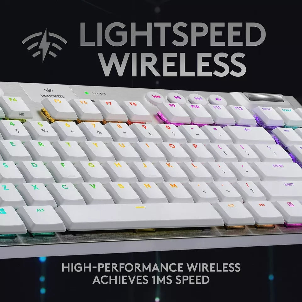 Logitech G915 TKL Mechanical Gaming Keyboard GL Tactile Lightspeed Wireless RGB