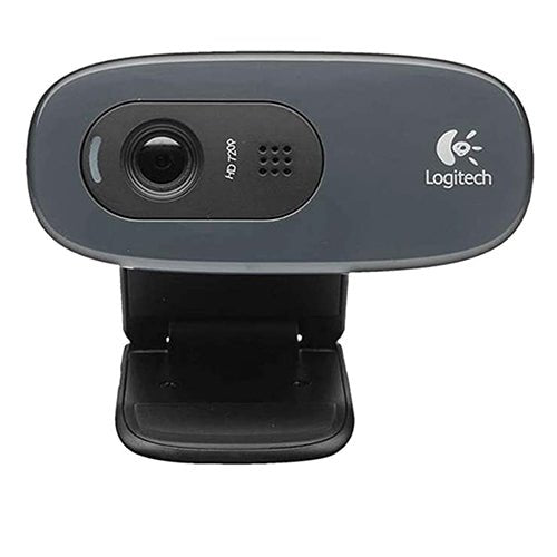 Logitech C270 Widescreen HD Webcam - Black